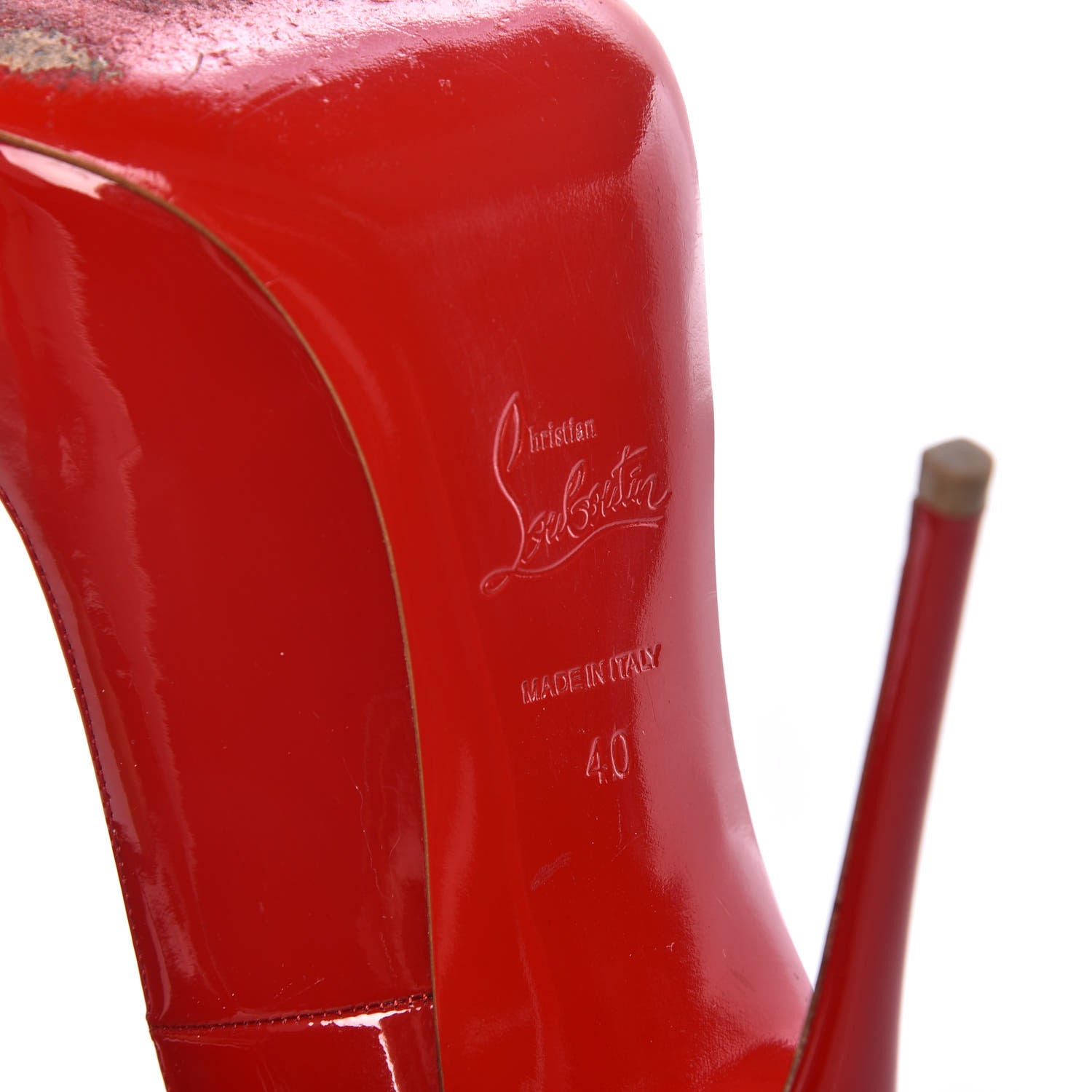 Christian Louboutin Patent So Kate 120 Pumps 40 Oeillet 7 of 15