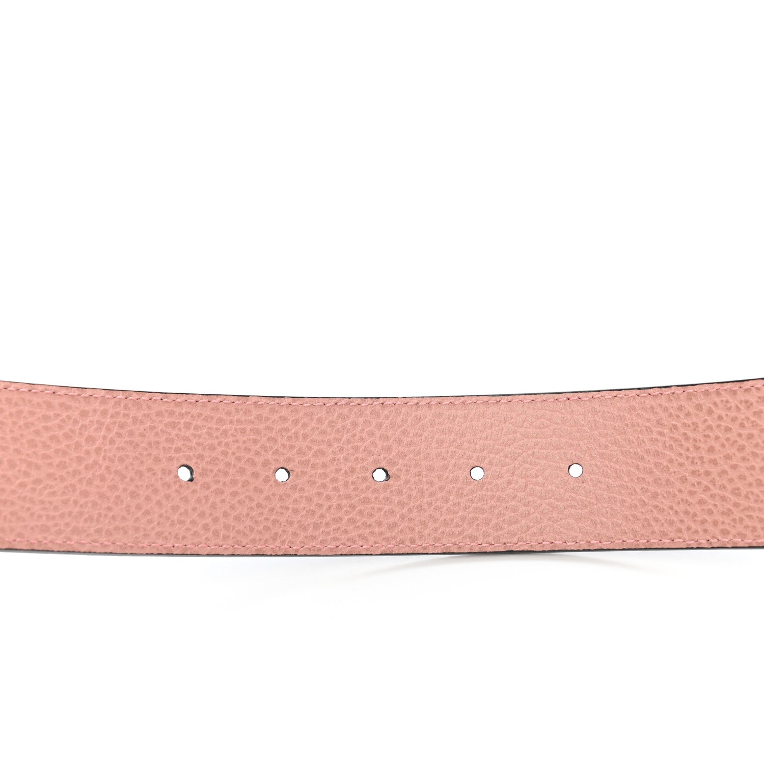 Gucci Calfskin 1973 Reversible Belt 115 46 Black Pink 4 of 5