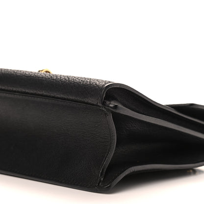 Burberry Grainy Nubuck Small Macken Crossbody Bag Black 6 of 12