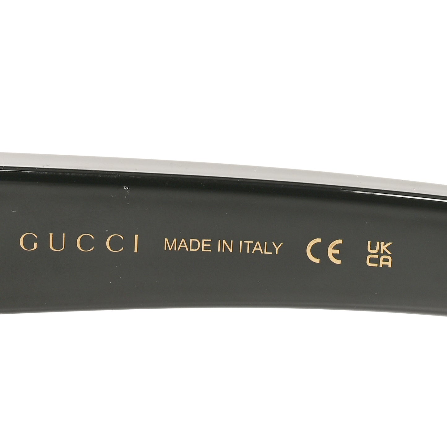 Metal Mask Shaped Frame Sunglasses GG1637S Black