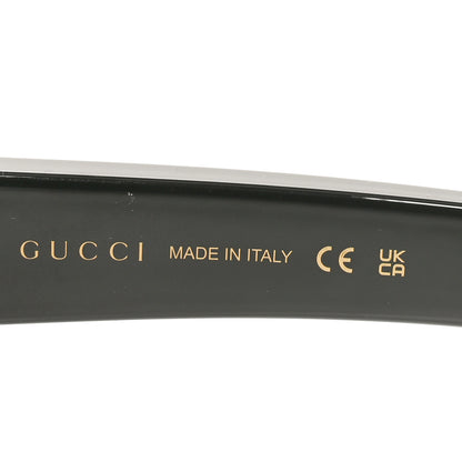 Gucci Metal Mask Shaped Frame Sunglasses GG1637S Black 5 of 7