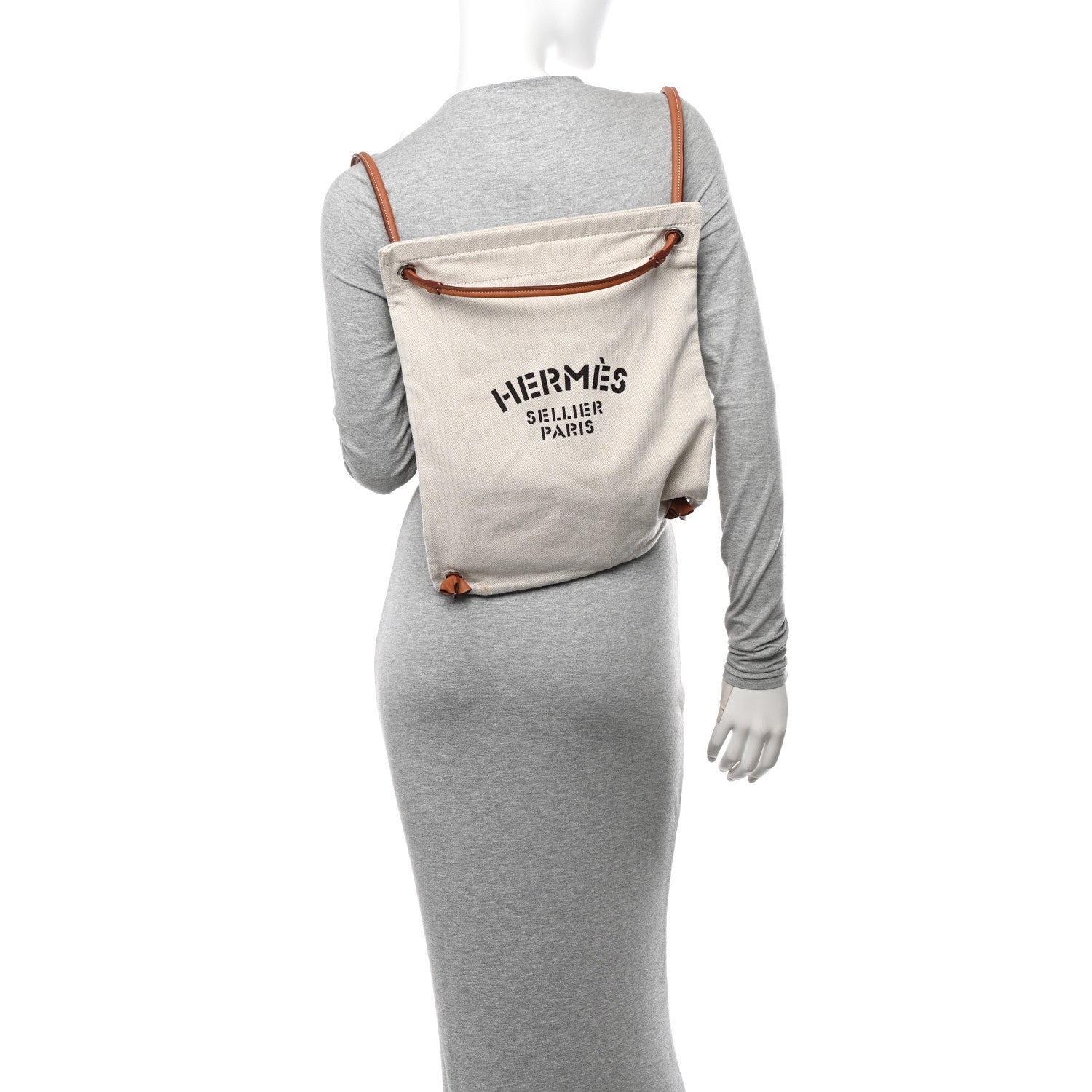 Hermes Toile Swift Maline Bag Gold Craie 2 of 10