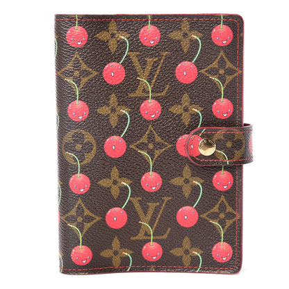 Louis Vuitton Monogram Cerises Small Ring Agenda Cover 1 of 12