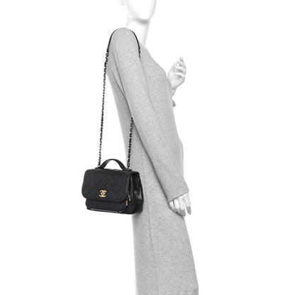 Chanel Caviar Quilted Medium Business Affinity Flap Black 2 of 10