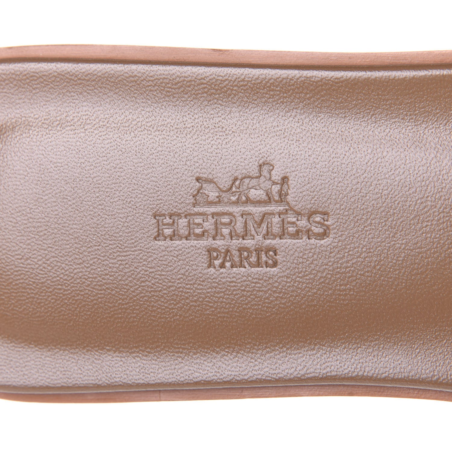 Hermes Denim Canvas Oran Sandals 37.5 Bleu Clair 9 of 10