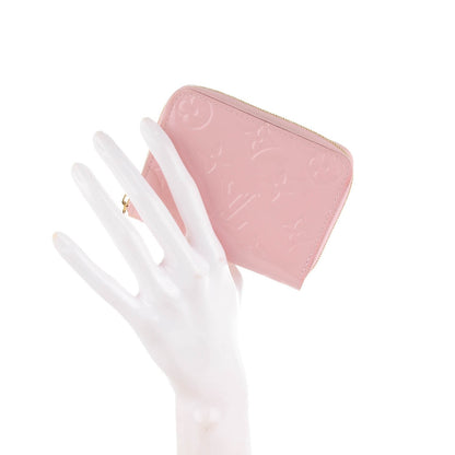 Louis Vuitton Vernis Zippy Coin Purse Rose Ballerine 2 of 7