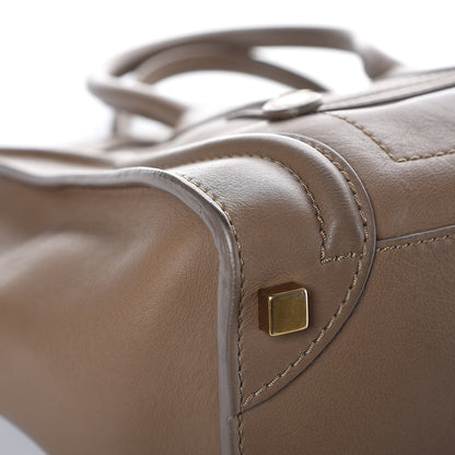 Celine Smooth Calfskin Micro Luggage Camel 10 of 13