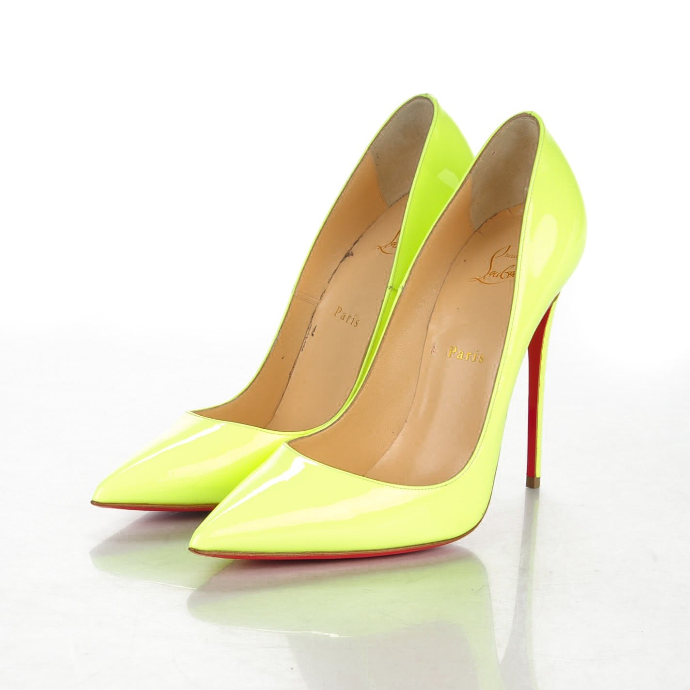 Patent So Kate 120 Pumps 40.5 Neon Yellow