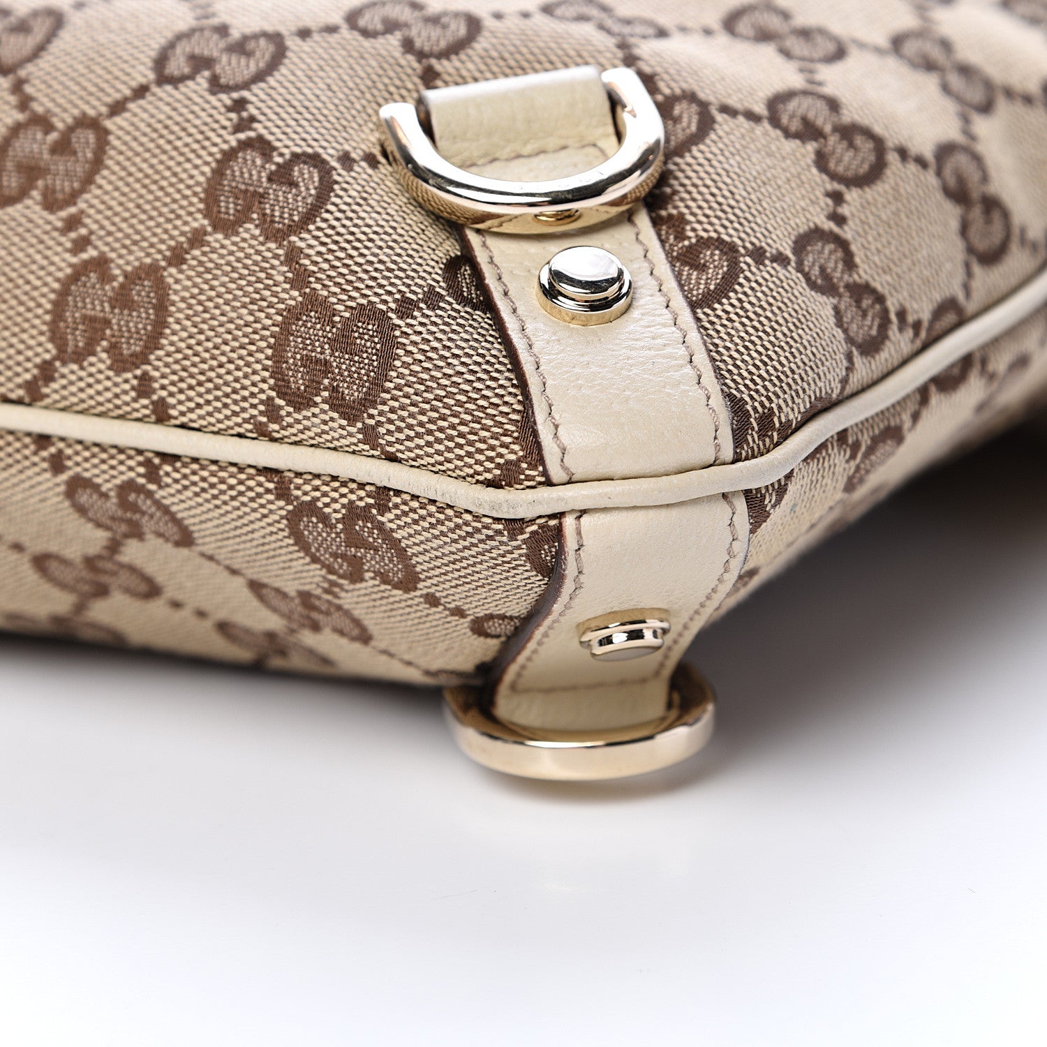Gucci Monogram Abbey Messenger Bag Off White 9 of 11