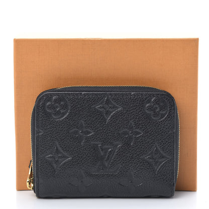 Louis Vuitton Empreinte Zippy Coin Purse Black 8 of 8