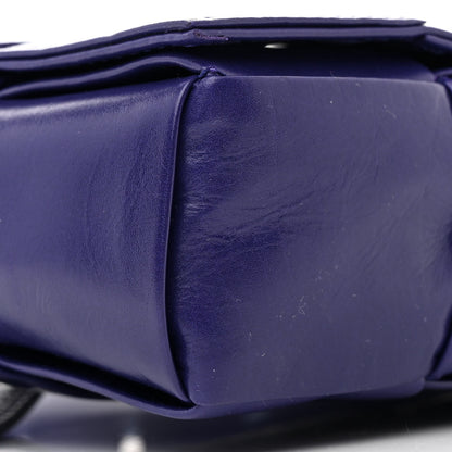 Bottega Veneta Paper Calfskin Maxi Intreccio Cassette Belt Bag Unicorn 9 of 10