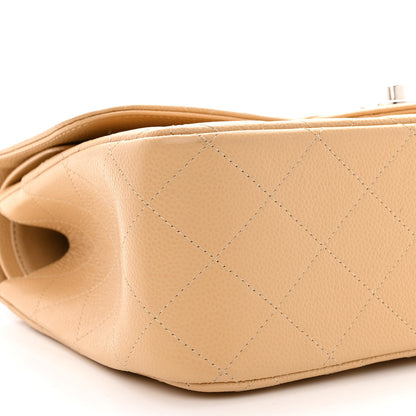 Chanel Caviar Quilted Jumbo Double Flap Beige Clair 9 of 14