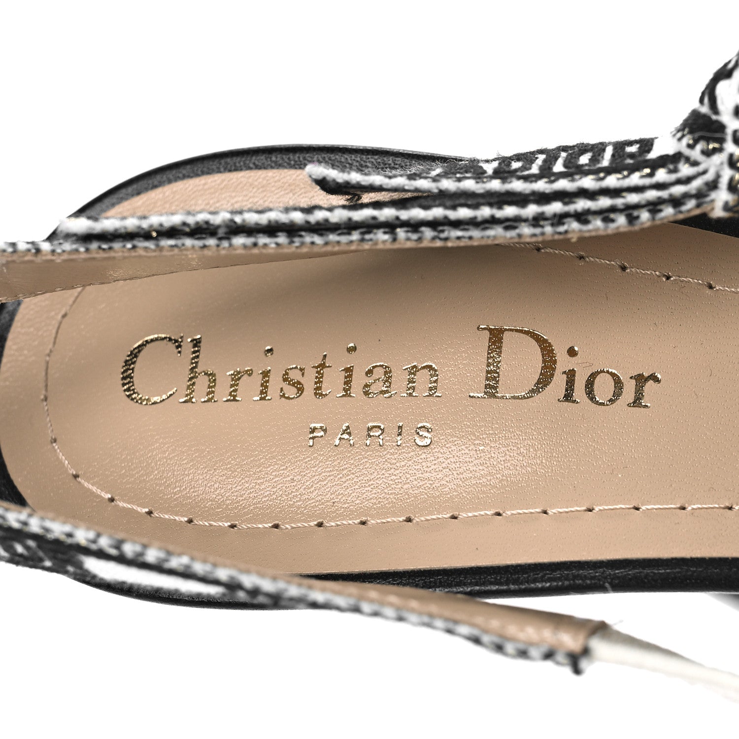 Christian Dior Brocade Lurex Ribbon Embroidered J'Adior Slingback 100mm Pumps 39.5 Cherry 8 of 9