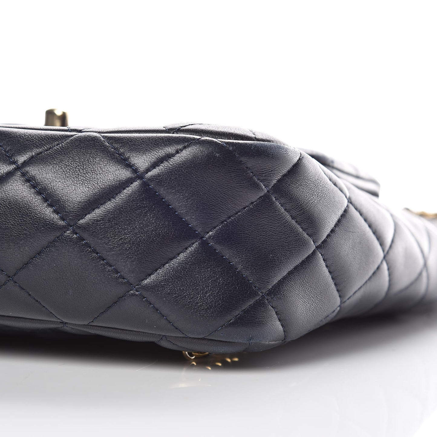 Lambskin Quilted Small in Seoul Backpack Navy
