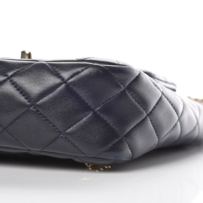 Chanel Lambskin Quilted Small in Seoul Backpack Navy 6 of 9