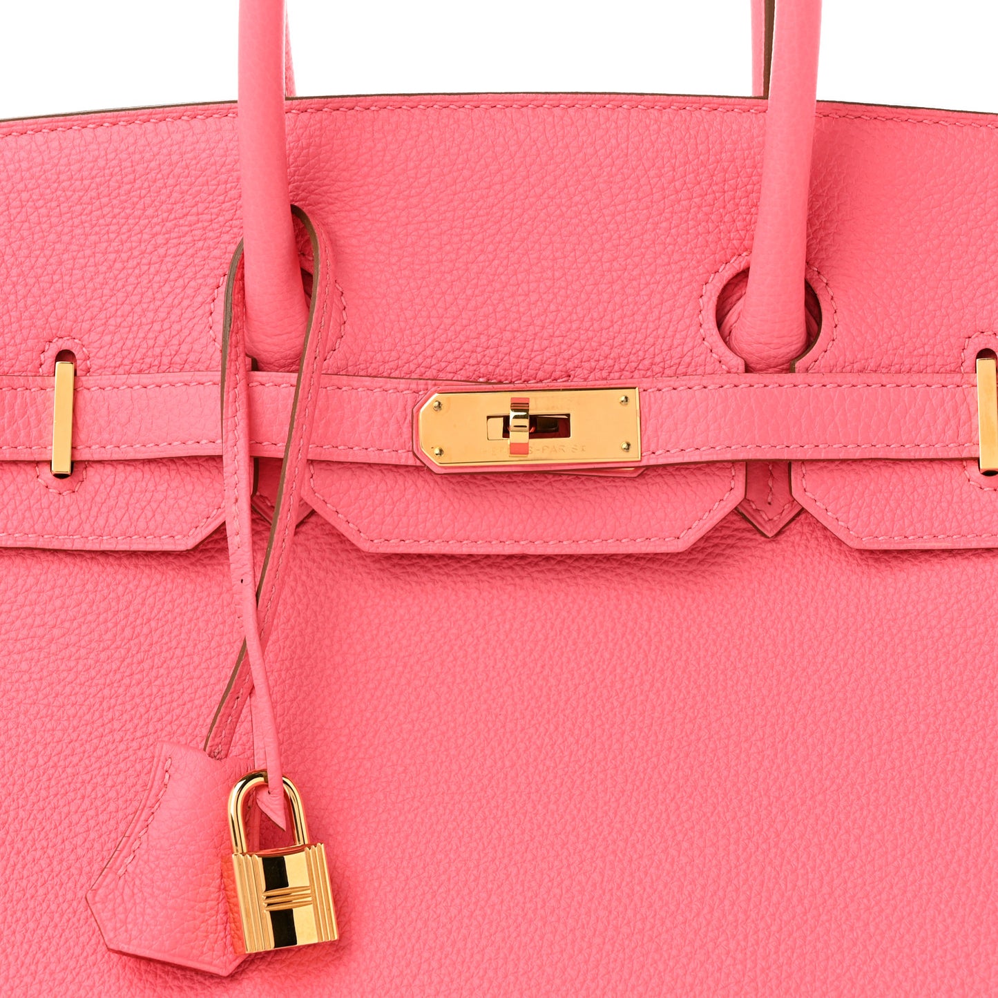 Togo Birkin 35 Rose Lipstick