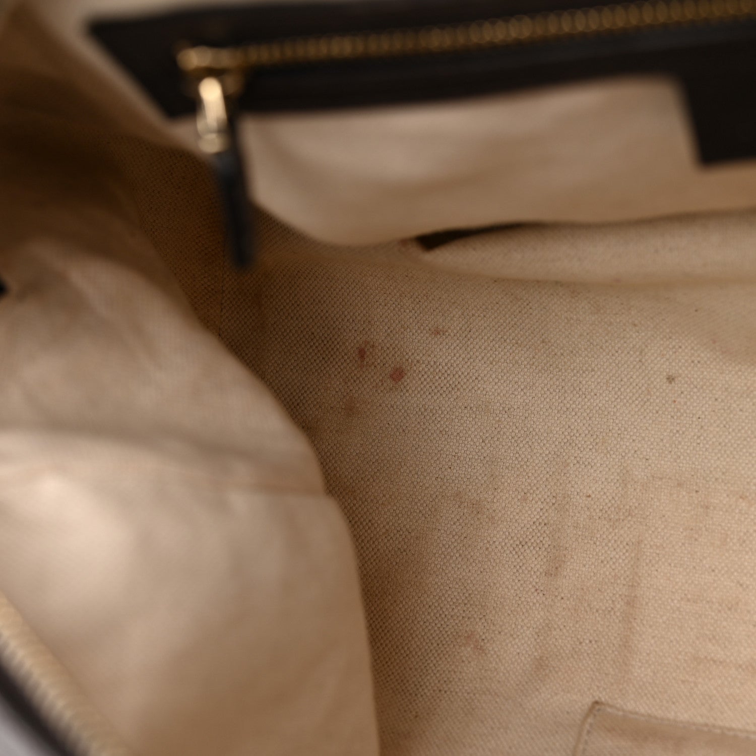 Gucci Monogram Vintage Web Medium Webby Bee Boston Dark Brown 13 of 18