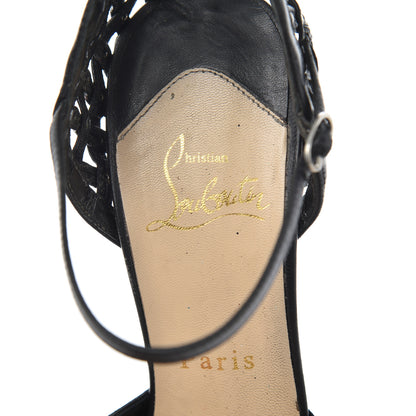 Christian Louboutin Kid Mrs 150 Pumps 38.5 Black 7 of 16