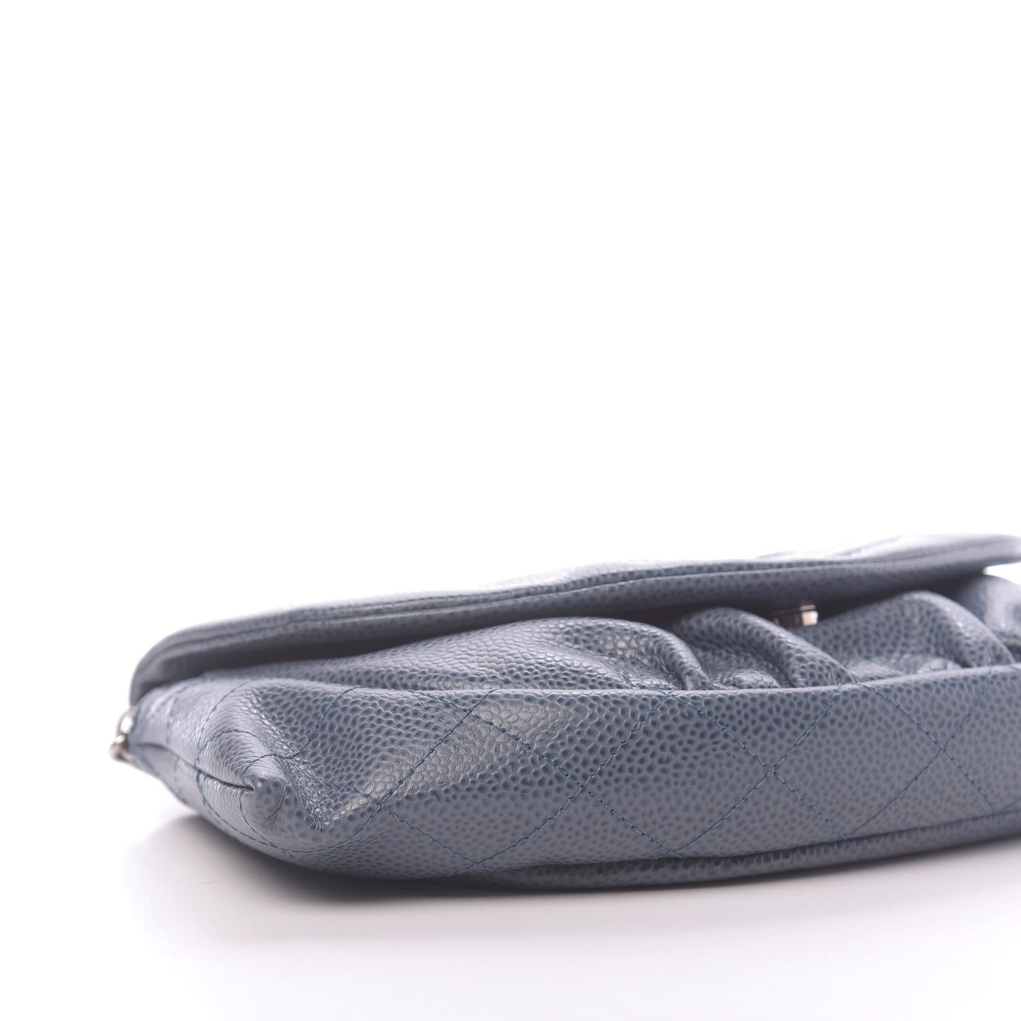 Caviar Half Moon Wallet On Chain WOC Blue