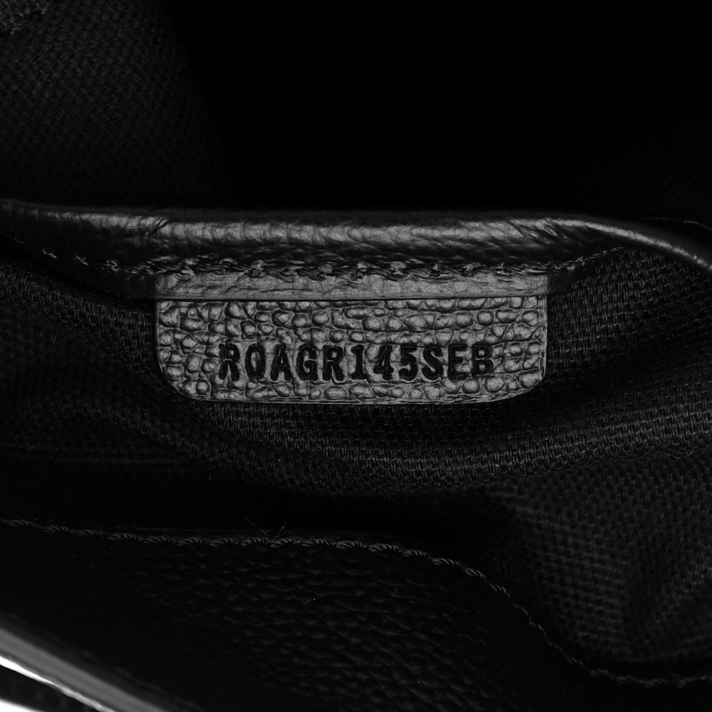 Derby Calfskin House Check Medium Banner Tote Black