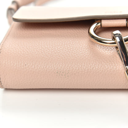 Chloe Calfskin Mini Faye Shoulder Bag Cement Pink 10 of 11