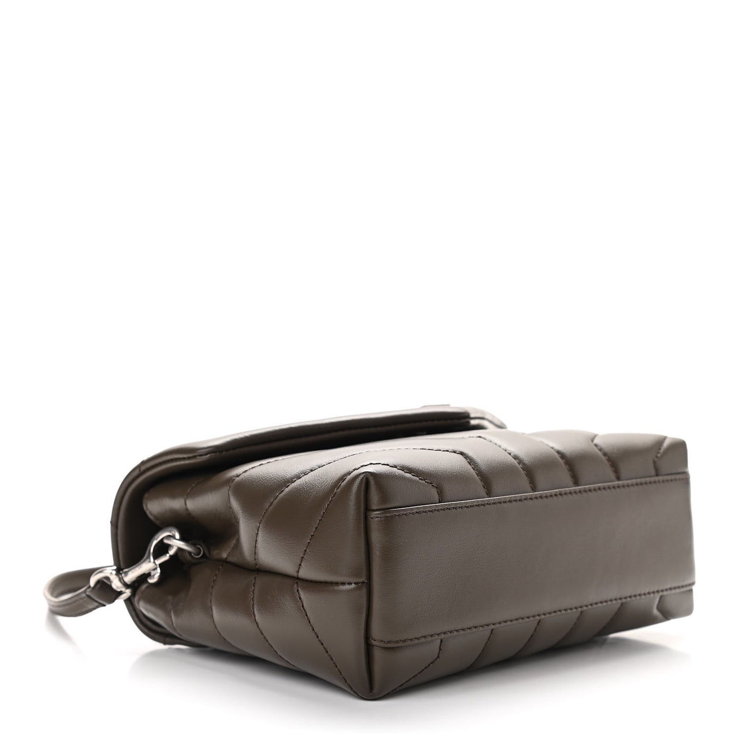 Calfskin Y Quilted Monogram Toy Loulou Crossbody Bag Faggio