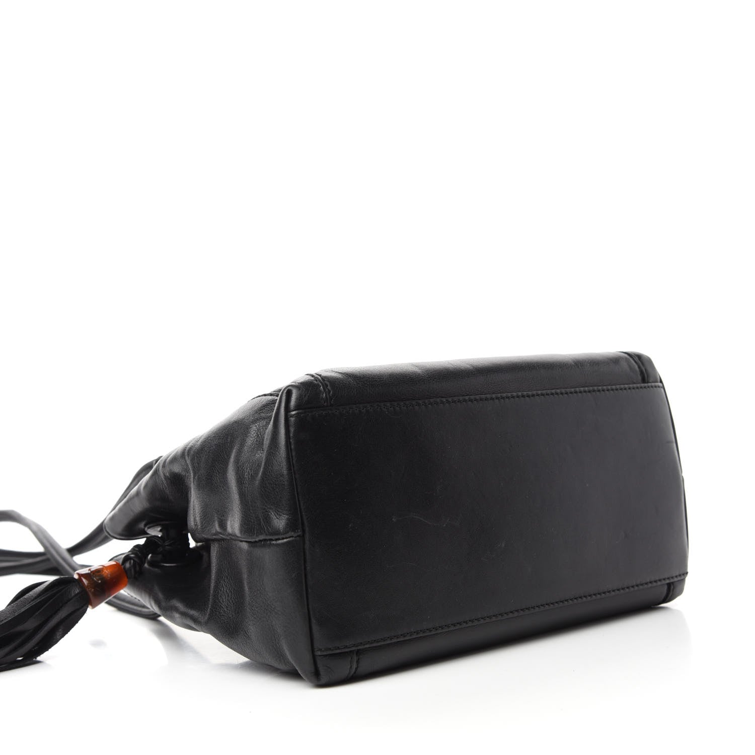 Chanel Lambskin CC Tassel Shoulder Bag Black 4 of 10