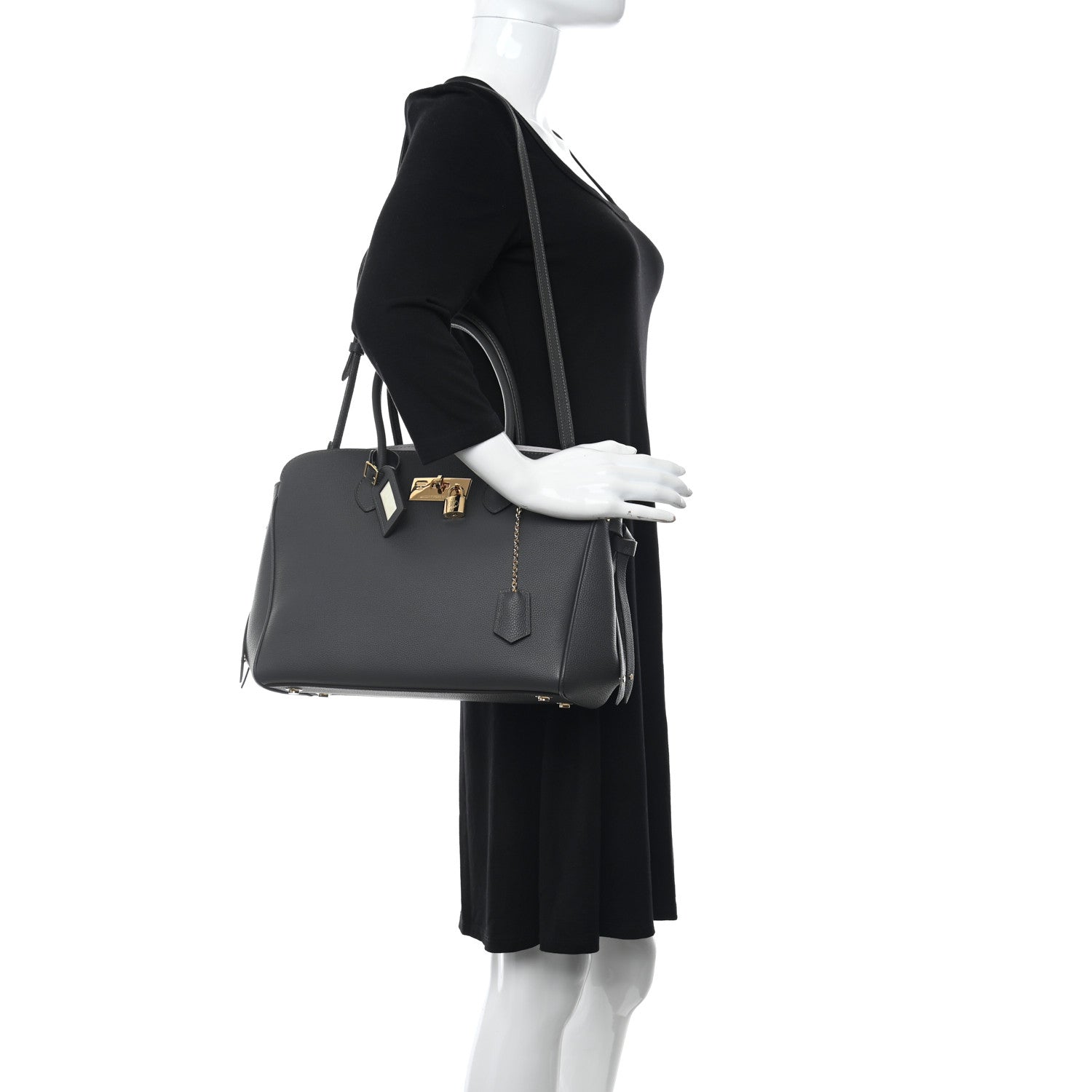 Louis Vuitton Veau Nuage Milla MM Grey 2 of 11