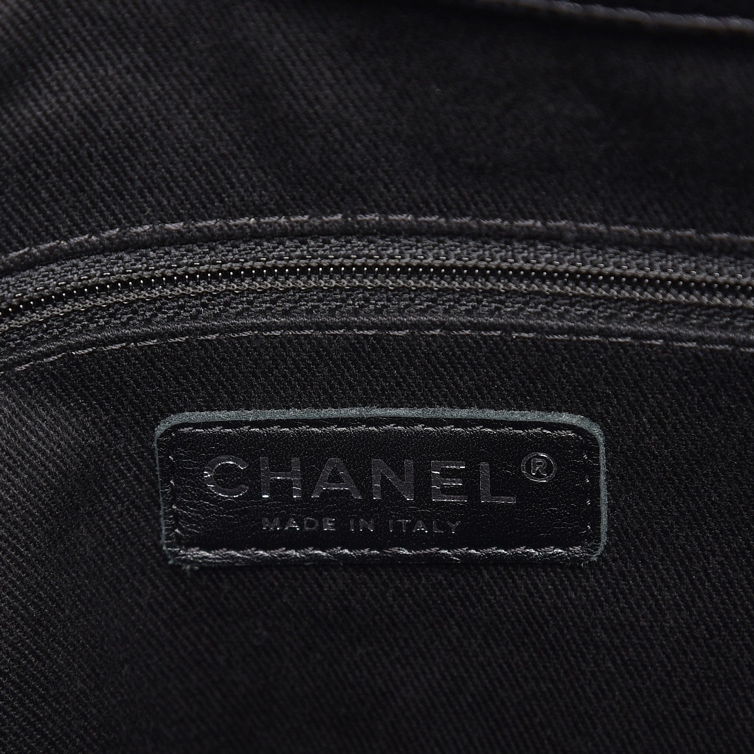 Chanel Caviar Quilted CC Timeless Soft Tote Black 6 of 7