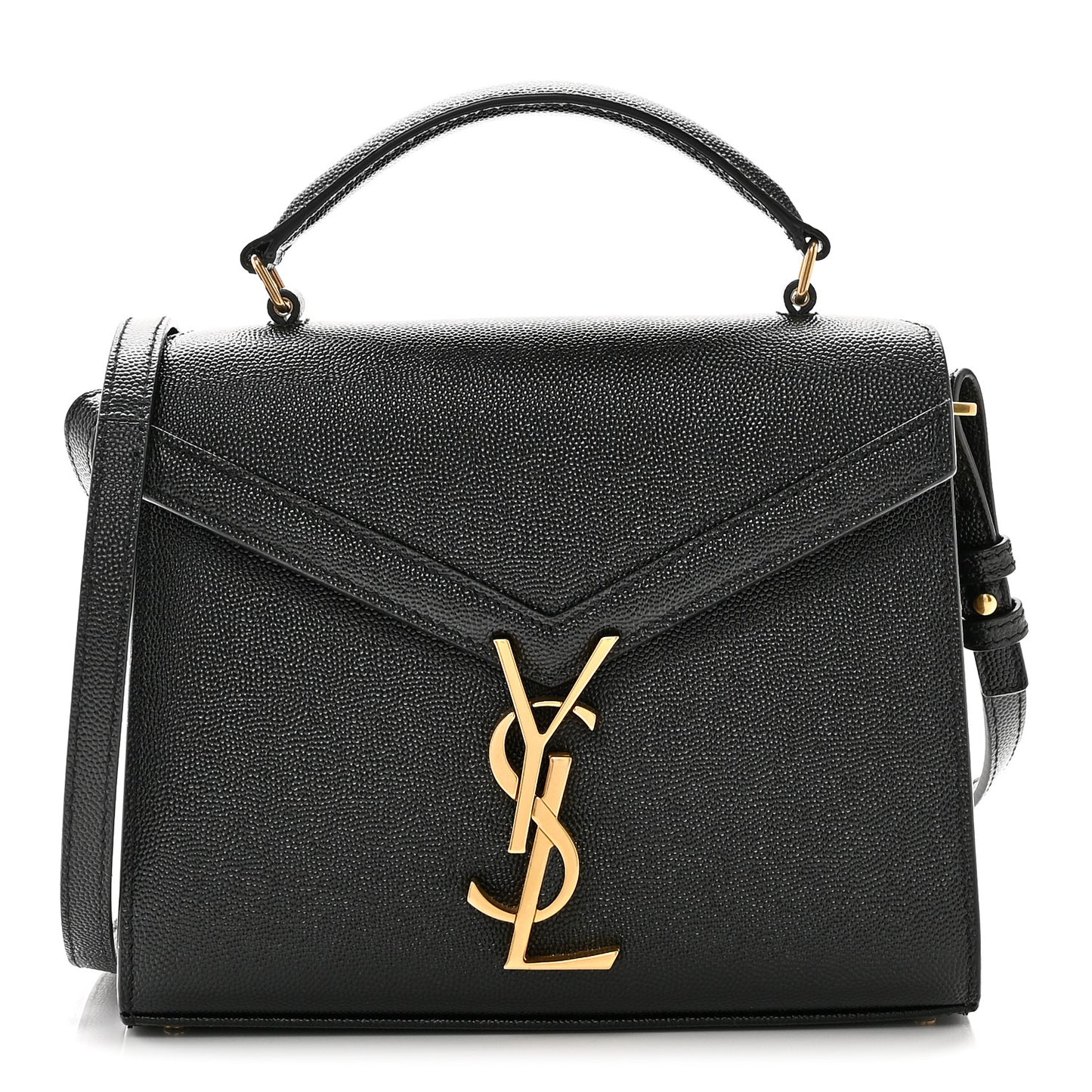 Grain De Poudre Mini Classic Monogram Cassandra Top Handle Black