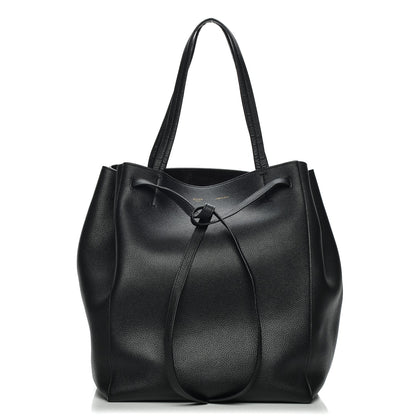 Celine Soft Grained Calfskin Medium Cabas Phantom Black 1 of 8