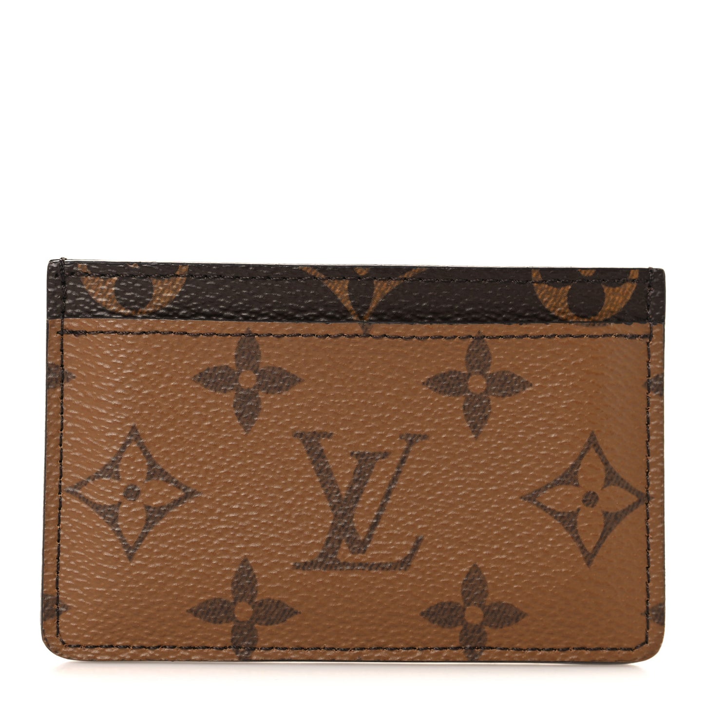 Reverse Monogram Card Holder
