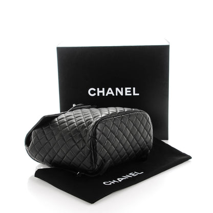 Chanel Lambskin Quilted Large Urban Spirit Backpack Black 4 of 8