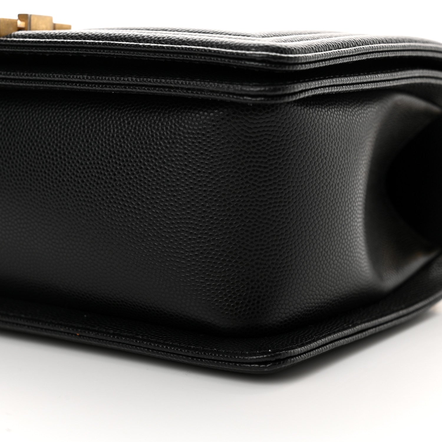 Chanel Caviar Quilted Medium Boy Flap Black 10 of 10