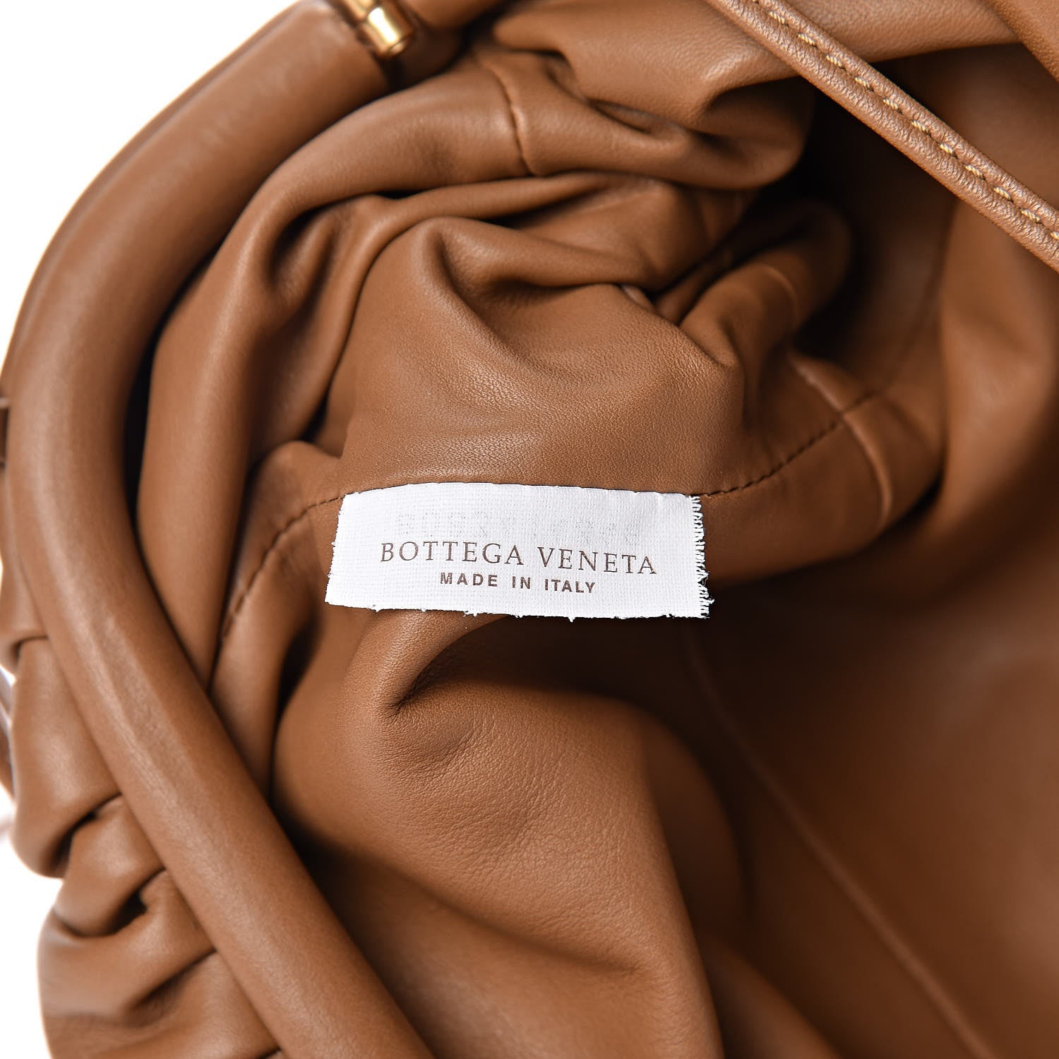 Bottega Veneta Butter Calfskin The Mini Pouch Camel 6 of 9