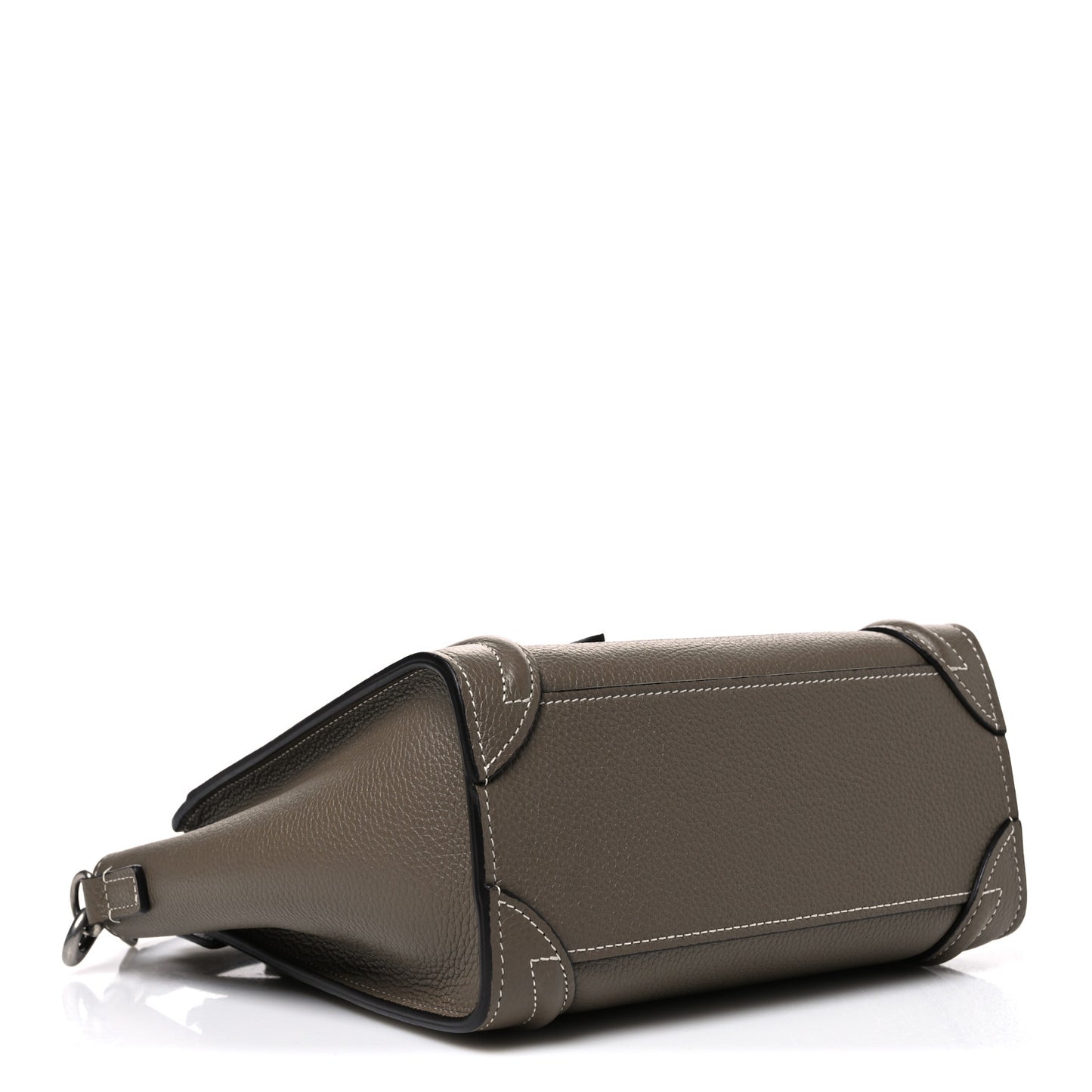 Drummed Calfskin Nano Luggage Souris