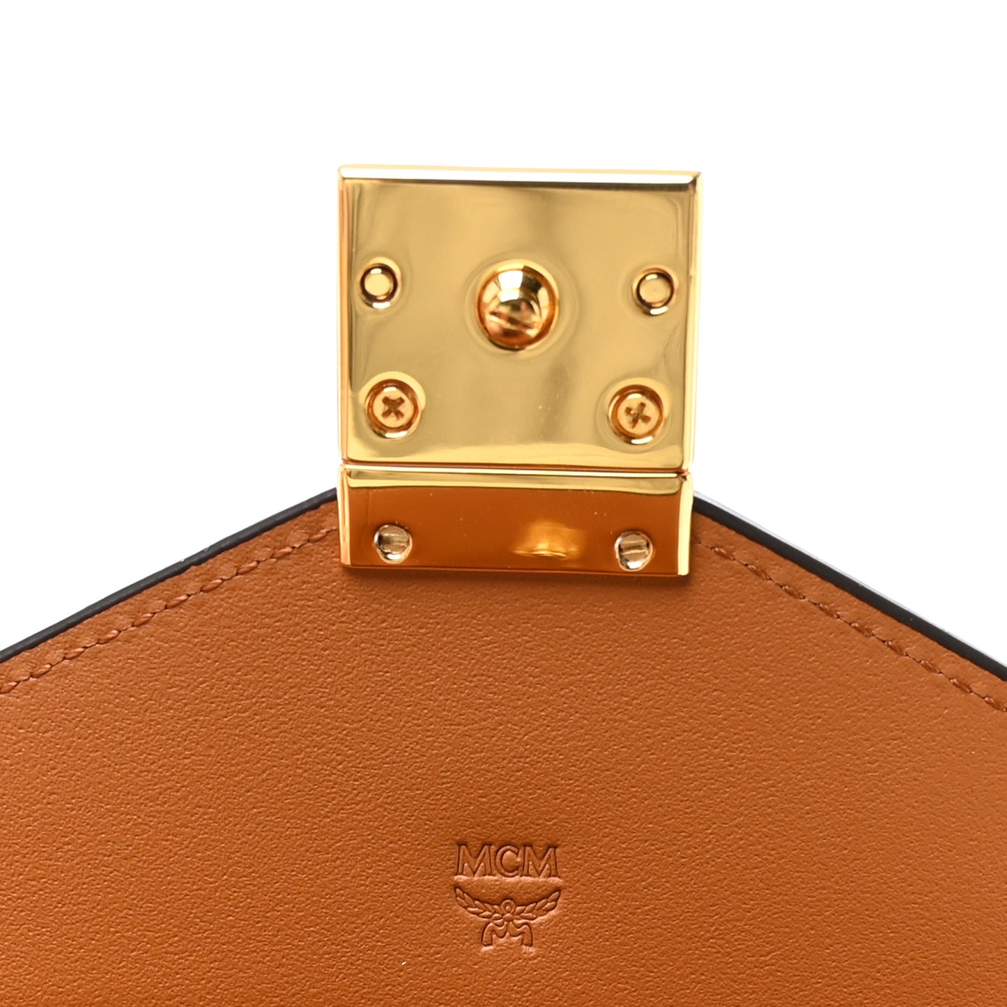 Visetos Trifold Tracy Wallet Cognac