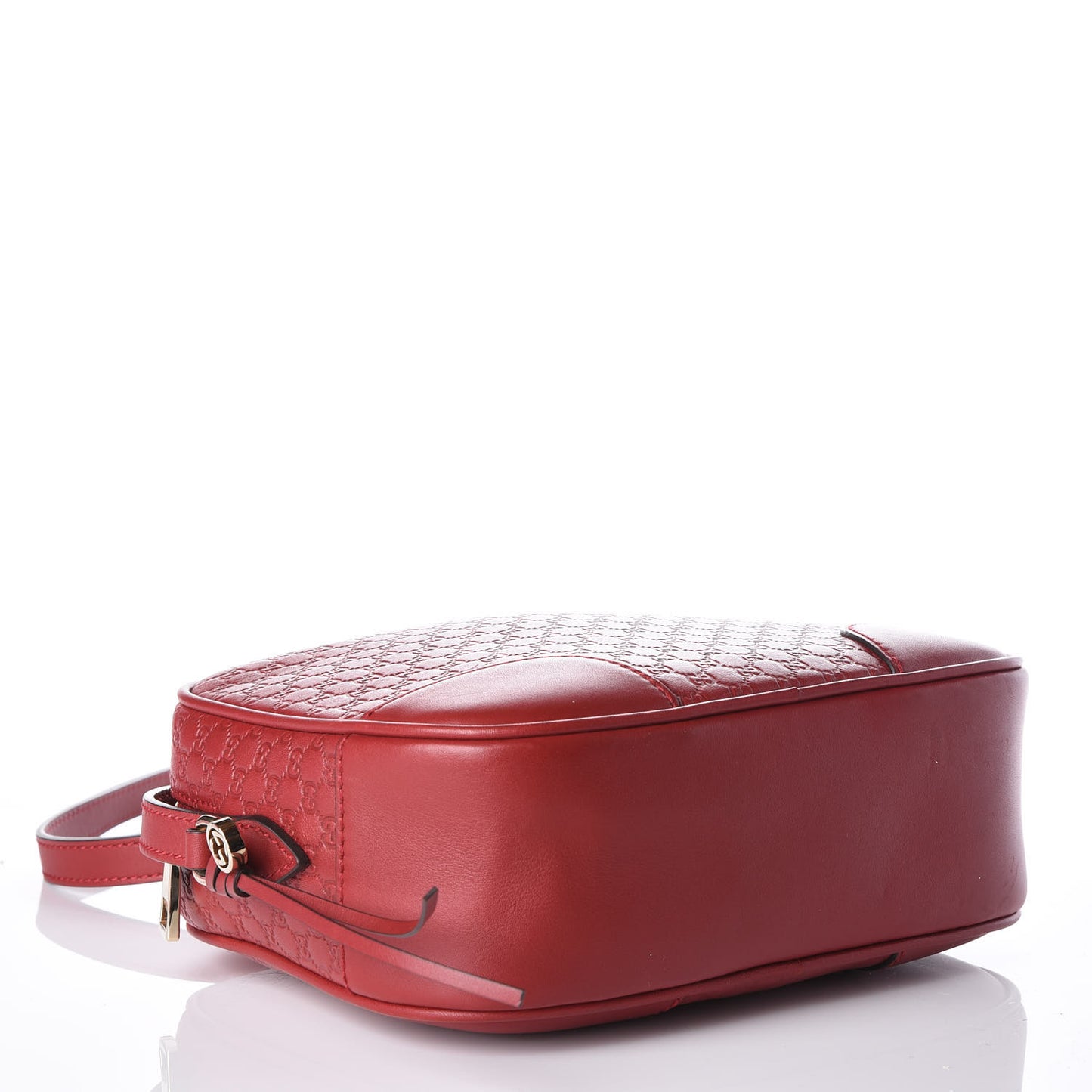 Microguccissima Mini Bree Messenger Bag Red