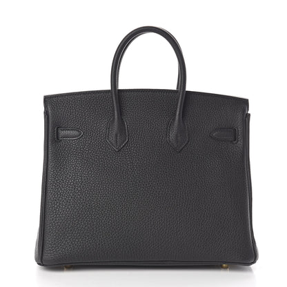 Hermes Togo Birkin 25 Black 4 of 34