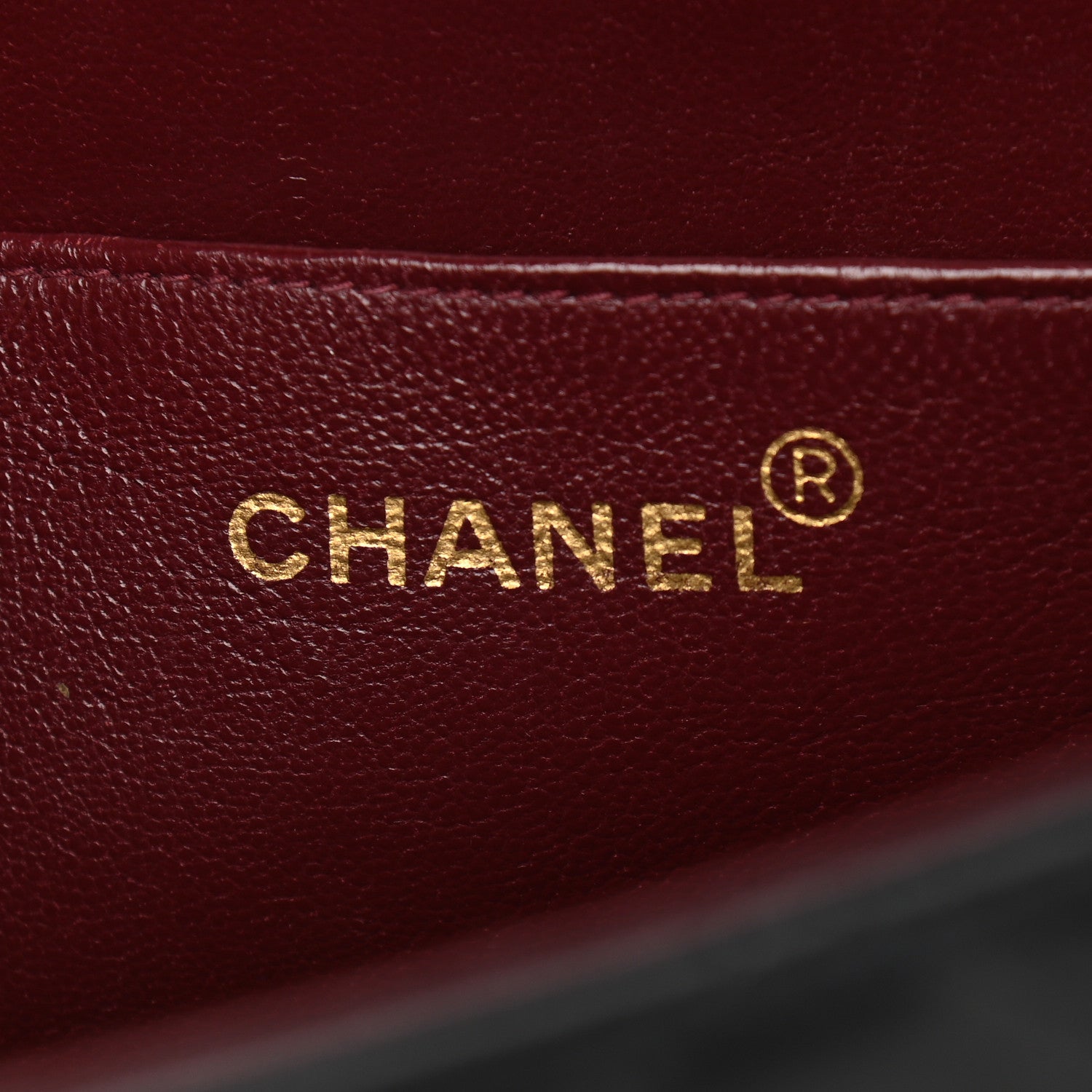 Chanel Lambskin Quilted XL Jumbo Single Flap Black 6 of 12