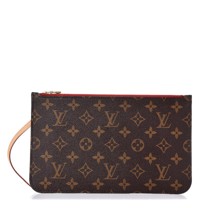 Louis Vuitton Monogram Neverfull MM GM Pochette Cherry 1 of 8