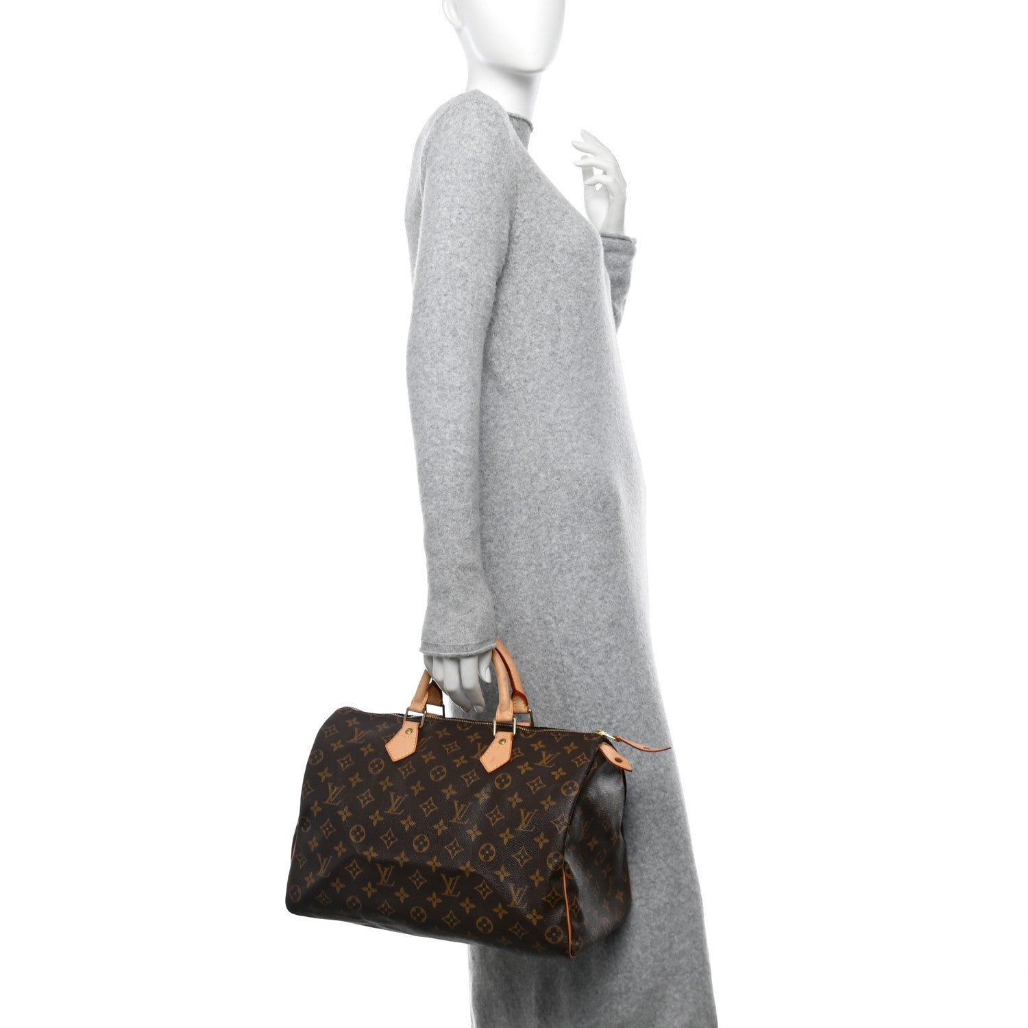 Louis Vuitton Monogram Speedy 35 2 of 14