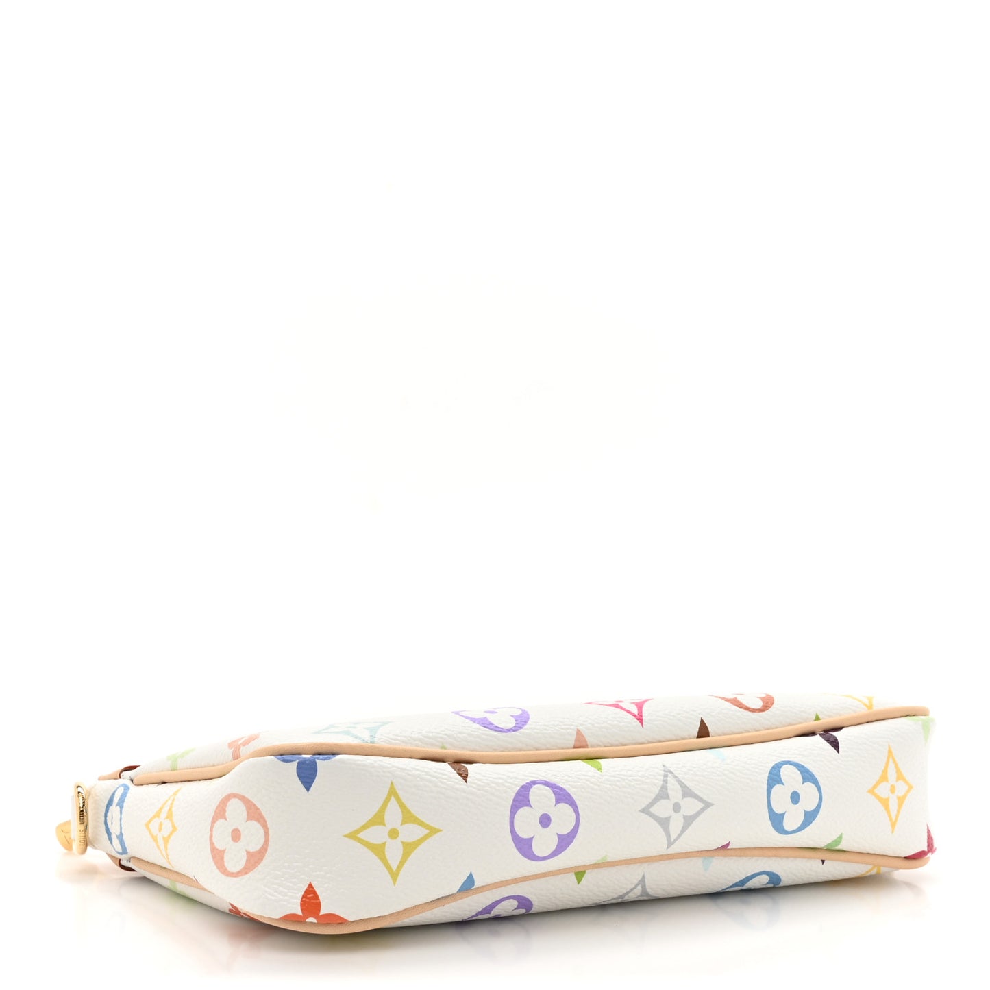 LV X TM Monogram Multicolor Pochette Accessories White