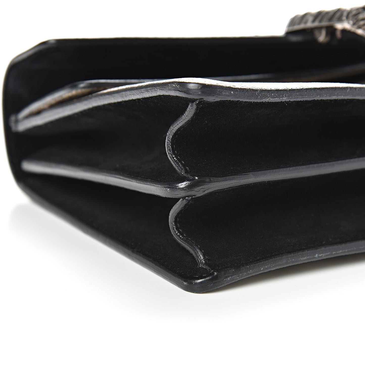 GG Supreme Monogram Small Dionysus Shoulder Bag Black