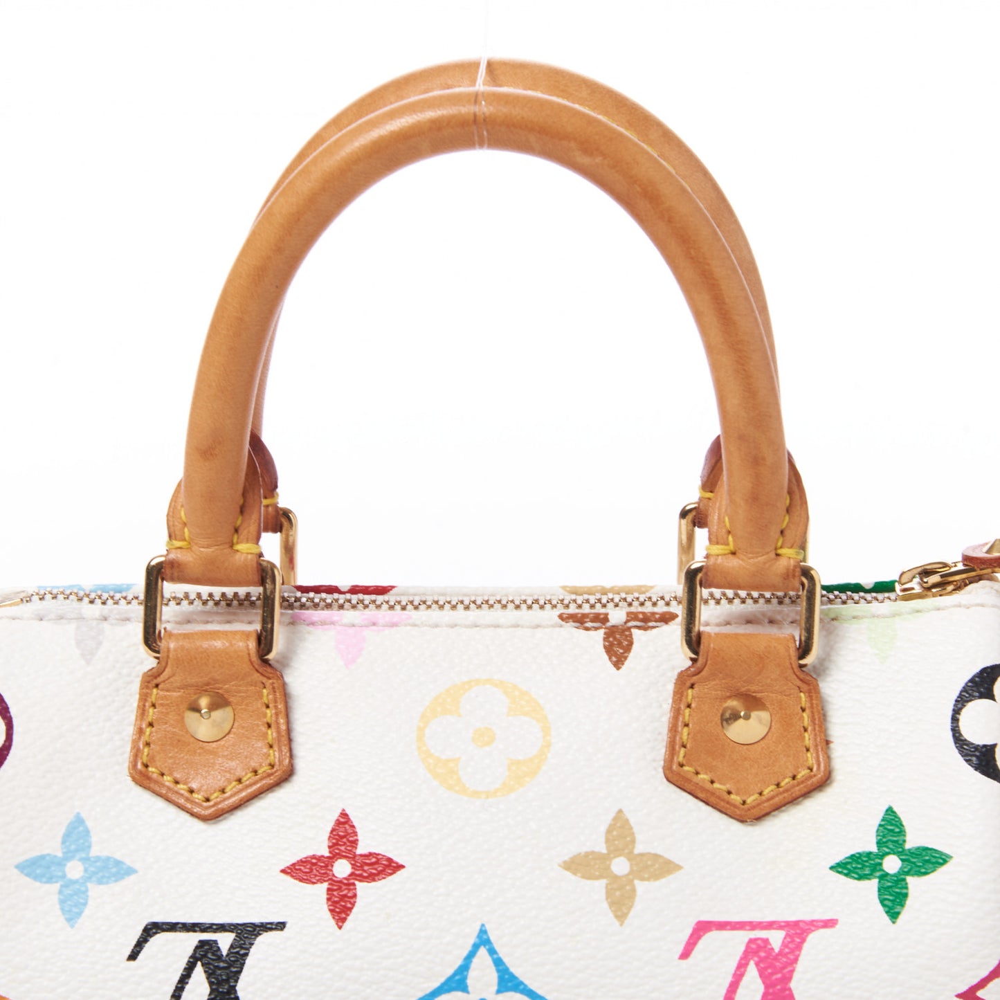 Monogram Multicolor Mini Sac HL Speedy White