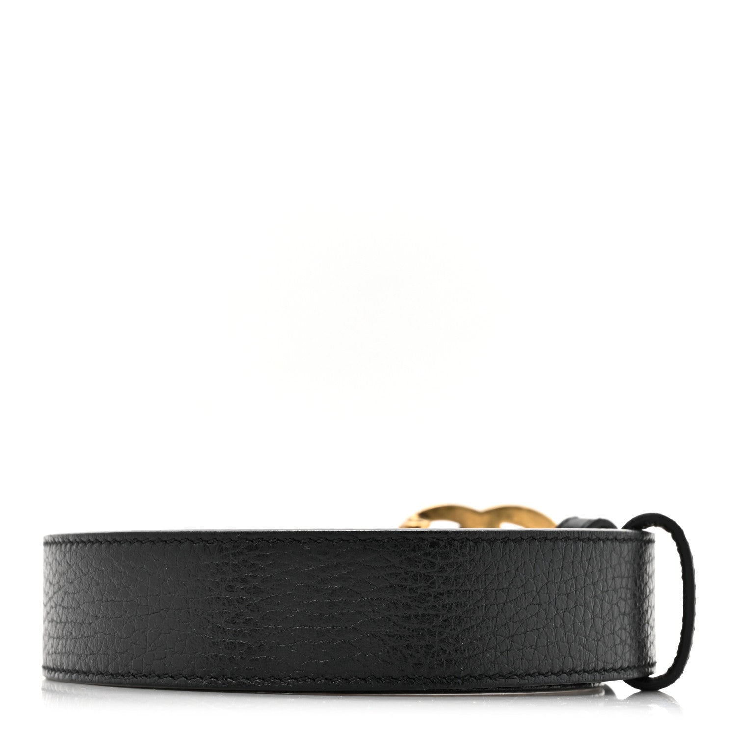 Gucci Calfskin Double G Reversible 37mm Belt 85 34 Black Cocoa 4 of 8