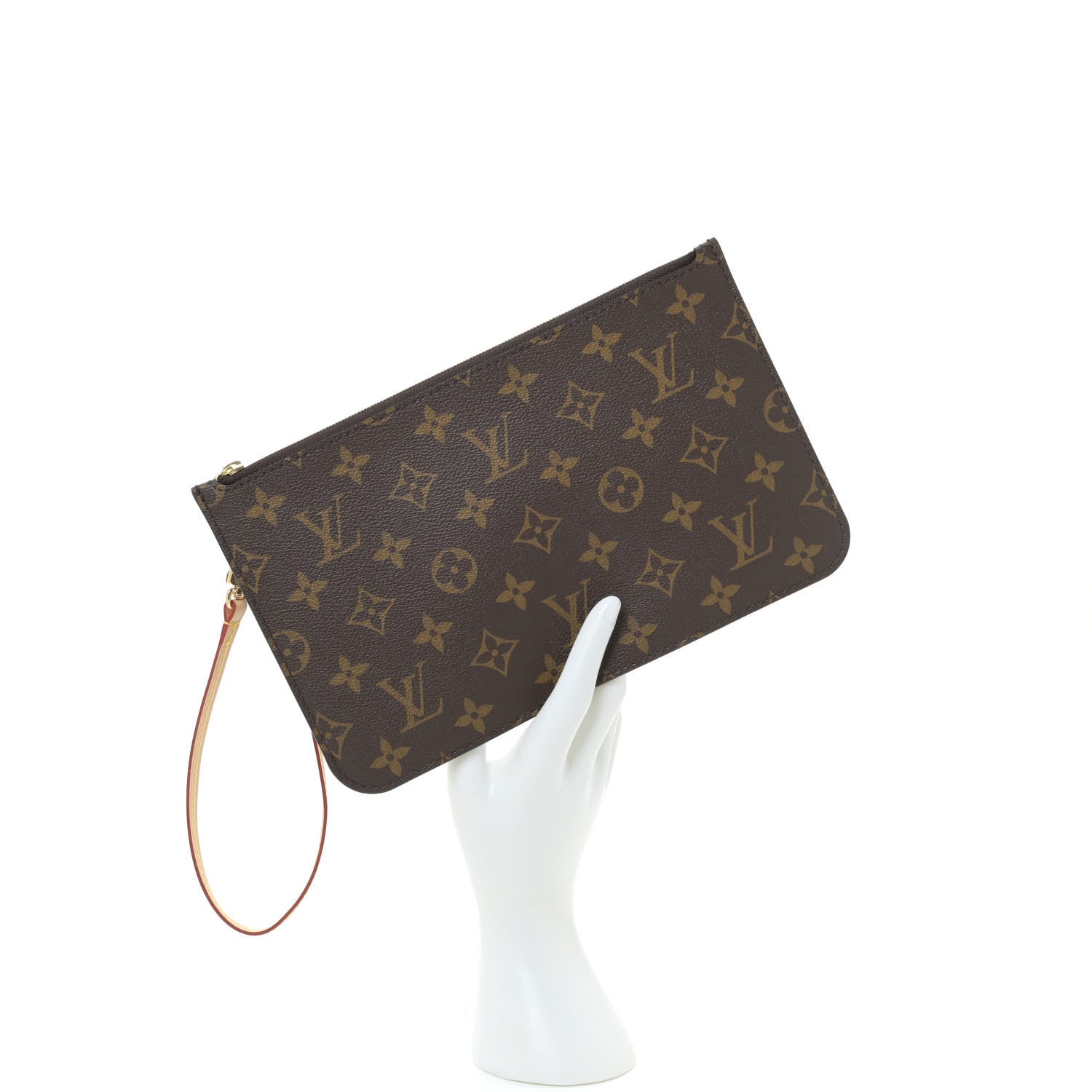 Louis Vuitton Monogram Neverfull MM GM Pochette 2 of 8