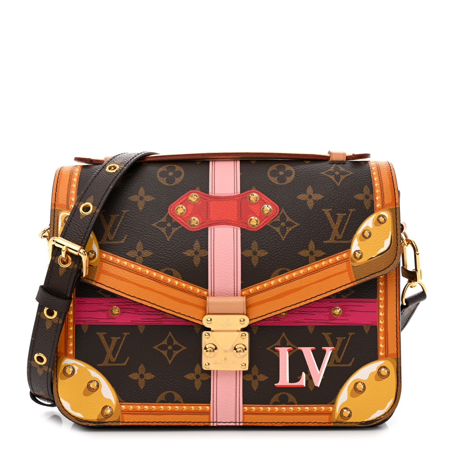 Monogram Summer Trunks Pochette Metis