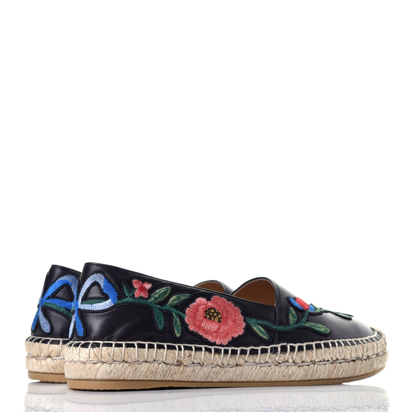 Nappa Ophelia Espadrilles 36 Black