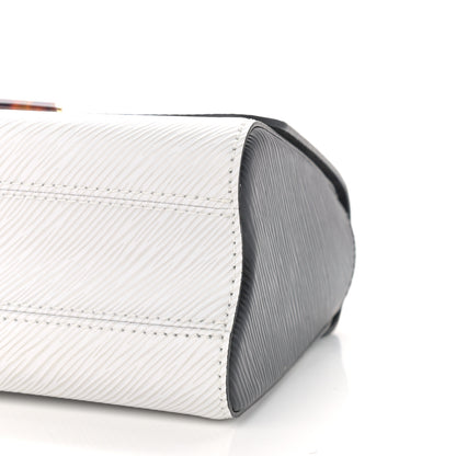 Louis Vuitton Epi Tortoiseshell Twist Shoulder Bag MM Black White 9 of 9